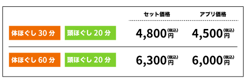 お得なセットメニュー